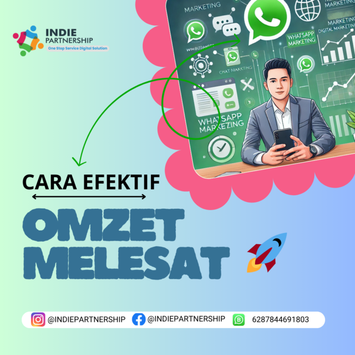 WhatsApp Marketing, UMKM, pemasaran digital, bisnis online, studi kasus UMKM, omzet bisnis